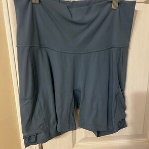 Gymshark Slate Blue Athletic Shorts